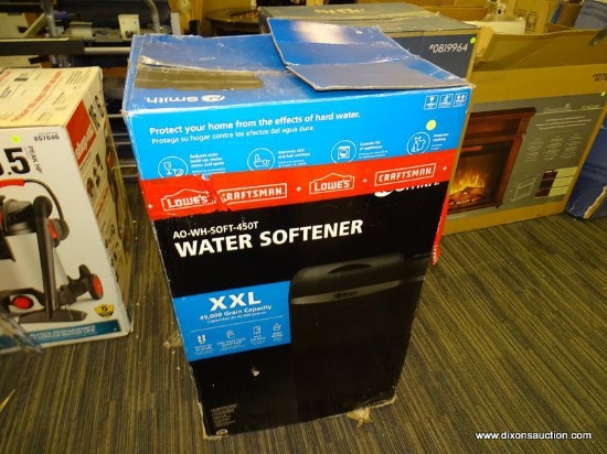 (R2) AO SMITH WATER SOFTENER; XXL, 45,000 GRAIN CAPACITY, SMART WATER SOFTENER WITH A SMART TOUCH