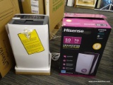 (R2) HISENSE DEHUMIDIFIER; 50 PINT, 2-SPEED DEHUMIDIFIER WITH A BUILT-IN PUMP, QUIET OPERATION, A