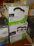 (R5) 2 PC. PROJECT SOURCE LIGHTING LOT TO INCLUDE: PROJECT SOURCE 2-PACK 11-IN OIL-RUBBED BRONZE