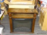 (R2) GREENTOUCH ROLLING FIREPLACE; FLAGLER COLLECTION, 31.5
