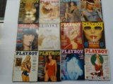 1982 PLAYBOY MAGAZINES; ALL 12 EDITIONS FROM THE 1982 PLAYBOY COLLECTION.