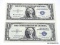 [2] U.S. $1 SILVER CERTIFICATES FROM 1935 SERIES.
