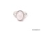 .925 STERLING SILVER LADIES 2 CT OPAL RING. SIZE 8.