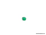 .40 CT OVAL CUT EMERALD. MEASURES 5MM X 4MM X 3MM.