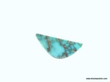 4.89 CT TURQUOISE. MEASURES 31MM X 12MM 2MM.