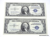 [2] U.S. $1 SILVER CERTIFICATES FROM 1935 SERIES.