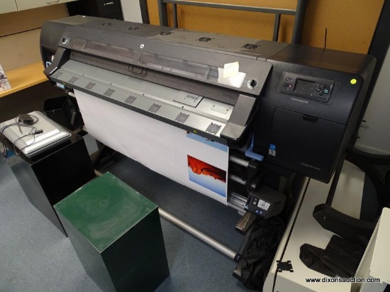 (OFC3) HP DESIGNJET L26500. SPECS- PRINT SPEED (11 UP TO 22.8 M2/HR (246 FT2/HR) MEDIA HANDLING ROLL