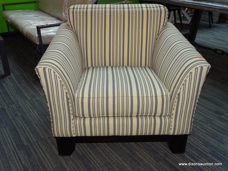 Pottery barn striped chair sale