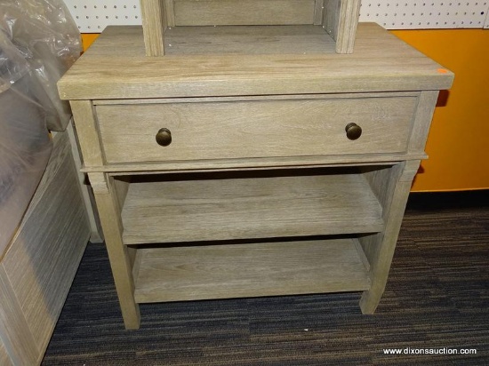 POTTERY BARN TOULOUSE NIGHTSTAND; OUR TOULOUSE COLLECTION WAS INSPIRED BY THE CLASSIC STYLE OF
