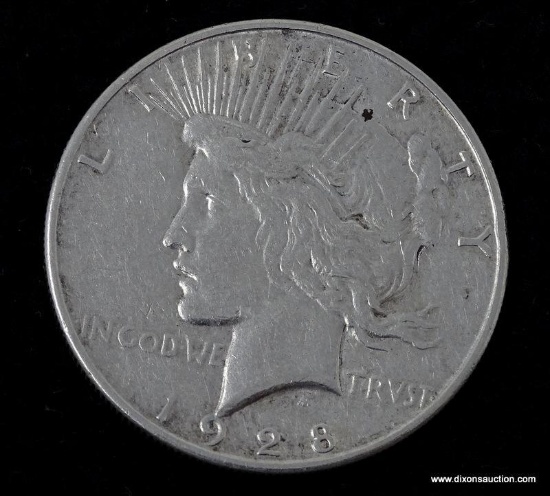 1928S PEACE SILVER DOLLAR