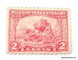 1620-1920 PILGRIM TERCENTENARY 2 CENT STAMP MINT