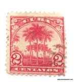 1899, CUBA SCOTT 234 2 CENTAVOS