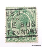 1913, SOUTH AFRICA, 1/2D, GEORGE 5TH