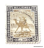 1921, SUDAN 5 MILLIEMES