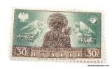 RARE POLISH INTERNMENT CAMP STAMPS - ISSUED IN WWII IN ITALIAN CAMPS, MINT CONDITION.