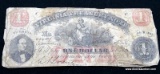 JULY 21, 1962 CONFEDERATE VIRGINIA TREASURY $1 NOTE, RICHMOND VA