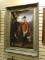 (LEFT WALL) MODERN OIL ON CANVAS; MODERN OIL ON CANVAS OF A BRITISH OFFICER BY THOMAS WOLFE IN FANCY