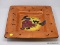 (LEFT WALL) HALLOWEEN BOWL; GATES WARE HALLOWEEN BOWL- 14 IN X 14 IN