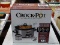 (LEFT WALL) CROCKPOT; NEW IN BOX 6 QT. OVAL CROCK POT WITH LITTLE DIPPER WARMER