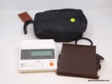 (LEFT WALL) BLOOD PRESSURE MONITOR; BLOOD PRESSURE MONITOR IN CASE