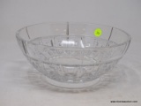 (R2) CRYSTAL BOWL; ROSENTHAL CLASSIC CRYSTAL BOWL- 9,5 IN DIA. X 4.5 IN H.