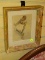 (LEFT WALL) FRAMED AND MATTED DEGAS PRINT OF THE BALLERINA IN MULTICOLORED FRAME- 9 IN X 10.5 IN