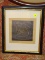 (LEFT WALL) FRAMED WOODBLOCK; FRAMED AND MATTED WOODBLOCK OF NUDE, PENCIL SIGNED S. D. M.