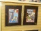 (RIGHT WALL) PR. ORIENTAL PRINTS; PR. OF FRAMED AND MATTED ORIENTAL PRINTS IN GOLD TONED FRAMES- 17