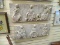 (RIGHT WALL) ORIENTAL CARVINGS; 2 ORIENTAL WOOD CARVED PLAQUES WITH RELIEF FIGURES- 30 IN X 13 IN