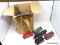 (RIGHT WALL) ANTIQUE TRAIN; ANTIQUE HAFNER TRAINS METAL WIND UP TOY TRAIN SET WITH LOCOMOTIVE, 4