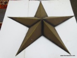 (R2) BARN STAR; METAL BARN STAR- 35 IN X 32 IN