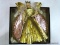 (LWALL) ANGEL TREE TOPPER; PURPLE AND GOLD, BEAUTIFUL ANGEL TREE TOPPER.