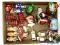 (LWALL) TRAY LOT OF ASSORTED GLASS ORNAMENTS; 20 PIECE LOT TO INCLUDE A MICKEY MOUSE ORNAMENT, A