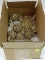 (R4) BOX LOT OF ASSORTED TASSEL ORNAMENTS; LOT TO INCLUDE A SET OF 12 RED/SILVER BEADED TASSELS, AND