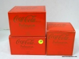 (DISPLAY) LOT OF POLONAISE COLLECTION BY KOMOZJA COCA-COLA ORNAMENTS; LOT TO INCLUDE A BOTTLE CAP,