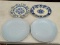(TABLES) LOT OF ASSORTED CHINA; 4 PIECE LOT TO INCLUDE A WESTBOURNE ENGLAND BLUE AND WHITE