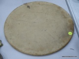 (TABLES) PAMPERED CHEF, FAMILY HERITAGE COLLECTION, ROUND PIZZA STONE WITH A 15