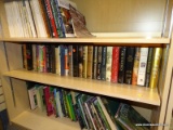 (SHELVES) SHELF LOT OF ASSORTED BOOKS; 37 PIECE LOT OF ASSORTED BOOKS AND NOVELS TO INCLUDE 