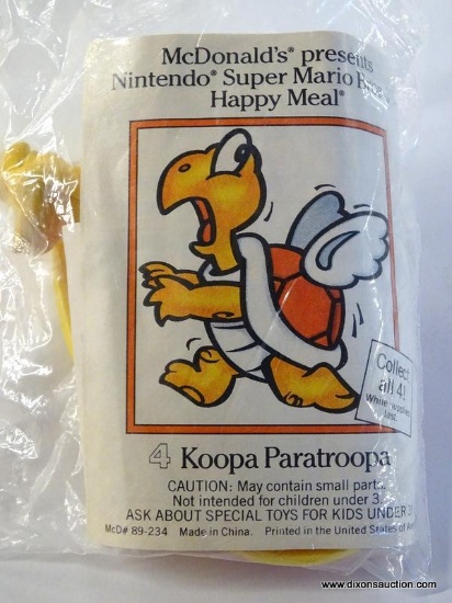 1989 KOOPA PARATROOPA HAPPY MEAL TOY # 4 OF 4 FROM THE SUPER MARIO BROTHERS 3 SERIES. MCD #89-234.