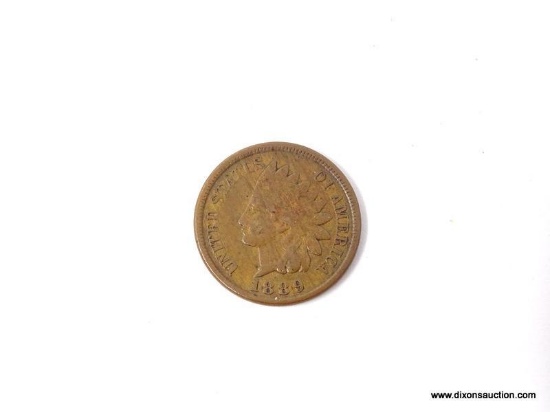 1889 XF INDIAN CENT.