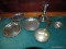 (DR) PEWTER LOT; 3 WILTON COLLECTOR PLATES WITH HANGERS, STIEFF PEWTER BUTTER PAT, STIEFF PEWTER