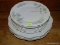 (KITCHEN) LOT OF ASSORTED CHINA; 10 PIECE LOT OF ASSORTED CHINA TO INCLUDE A SET OF 5 BLUE AND