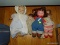 (DOLLRM) LOT OF ASSORTED DOLLS; 5 PIECE LOT TO INCLUDE A LARGER BABY DOLL, A SMALL BABY DOLL, AN