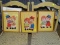 (GARAGE) SET OF RAGGEDY ANN AND ANDY PRINTS; 3 PIECE SET TO INCLUDE A PRINT SHOWING THEM HUGGING, A