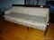 (LR) BIGGS SHERATON STYLE SOFA; MAHOGANY FRAMED, SHERATON STYLE, BIGGS SOFA WITH A BENCH CUSHION,