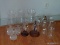 (FMR) SHADE LOT; LARGE LOT OF GLASS SHADES AND HURRICANE SHADES