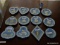(FMR) WEDGEWOOD LOT; LOT INCLUDES 12 MISCELL. ASHTRAYS
