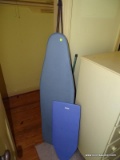 (BDRM2) IRONING BOARDS; 2 PIECE LOT TO INCLUDE A TALL IRONING BOARD AND A TABLE TOP SHORT IRONING