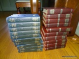 (FMR) ENCYLOPEDIAS; 2 SETS OF ENCYCLOPEDIAS- 10 VOLUMES OF THE 20TH CENTURY ENCYCLOPEDIA FROM 1931