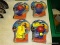 (R2) LOT OF [4] WONDER WOMAN PROJECTABLES LED NIGHT LIGHTS.